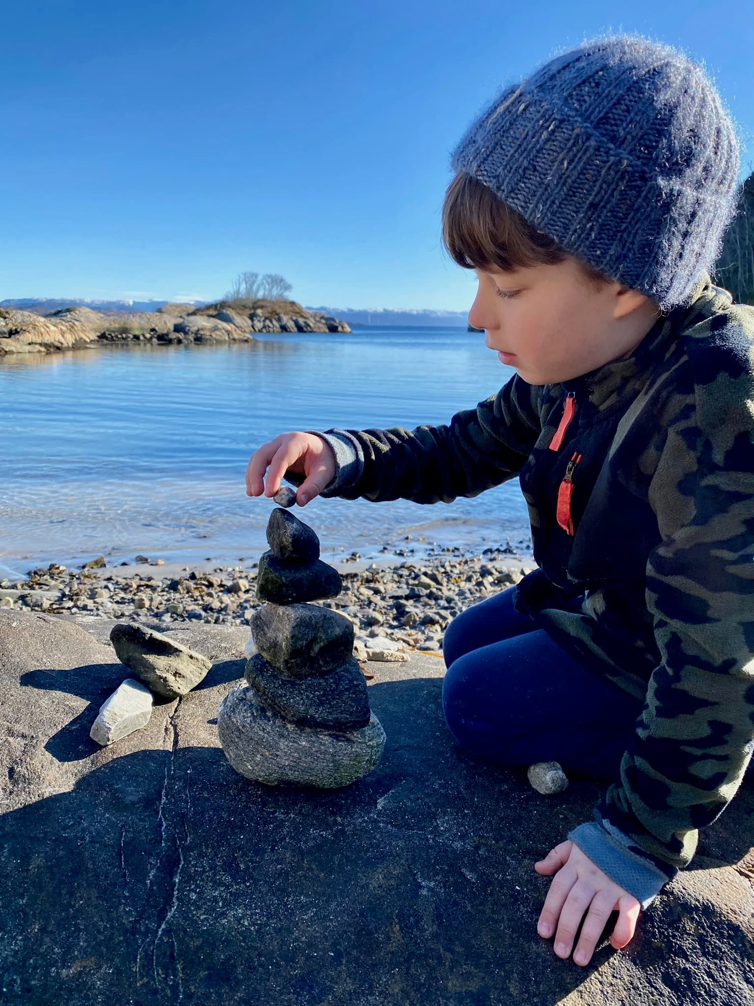 Vinter ved fjæra