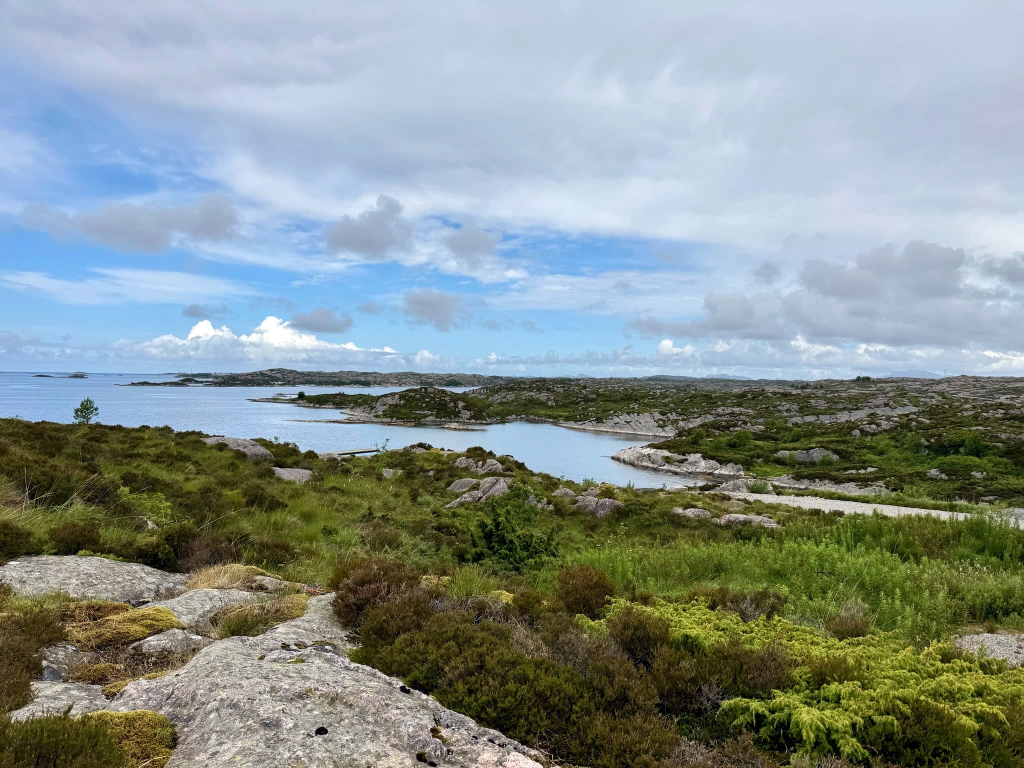 Tomt 44, 896 m² hyttetomt med sjøglimt og morgensol